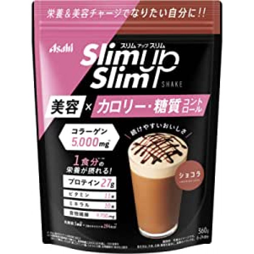 Диетический смузи Asahi Slim up Slim smoothi вкус шоколад