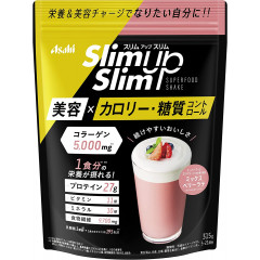Диетический смузи Asahi Slim up Slim со вкусом ягодного латте