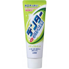 Зубная паста с микропудрой для защиты от кариеса  Lion Dental Clear MAX, натуральная мята, 140 гр, 4 упаковки.