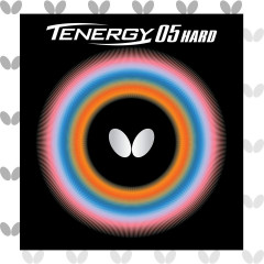 Накладка Butterfly Tenergy 05 Hard (цвет красный/черный, толщина 1,9 или 2.1)