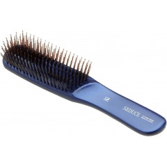 Щетка для жирных волос IKEMOTO, антибактериальная SEN-705L, синяя