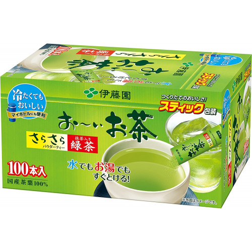 ITOEN Instant Green Tea with Matcha — растворимый зеленый чай с маття, матча