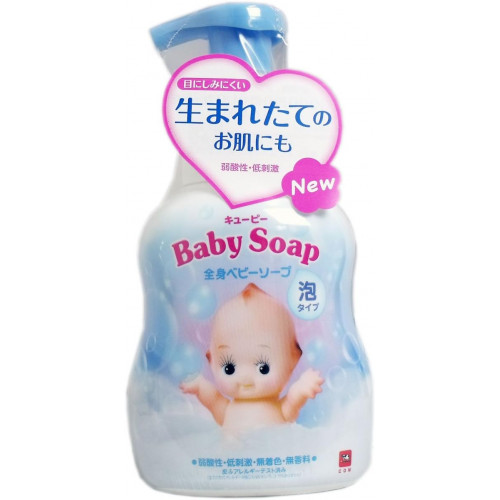 Kewpie Пенящееся жидкое мыло для детей Whole Body Baby Soap, 400 мл, 2 упаковки