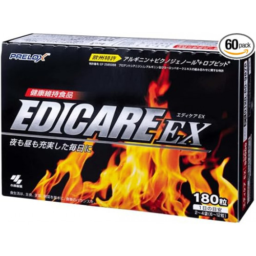 EDICARE EX Препарат для восстановления потенции, 180 тбл