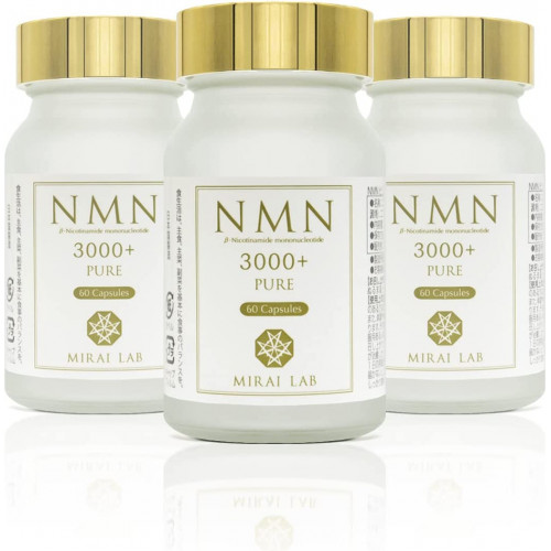 Никотинамидмононуклеотид в высокой концентрации для омоложения организма Mirai Lab NMN Pure 3000+