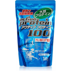 ORIHIRO Active Protein 100,  соевый протеин без глютена (360 г)