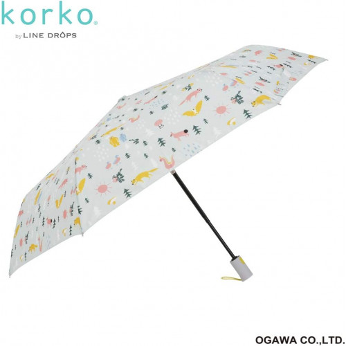 Автоматический складной зонт Ogawa Korko 81052, вес 220 гр