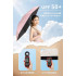 Складной компактный зонтик с чехлом, всепогодный, защита от солнца и дождя Petasonien