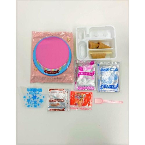Японский набор для детей "СДЕЛАЙ САМ" МОРОЖЕНОЕ ИЗ ПОРОШКА POPIN' COOKIN', 5 упаковок
