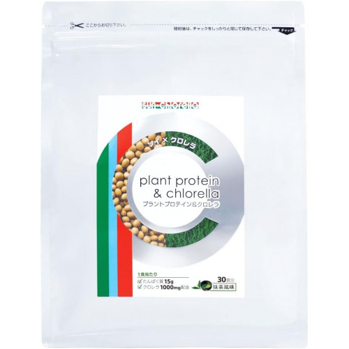 Растительный протеин Plant Protein and Chlorella Протеин 690 гр,30 порций