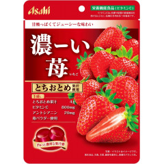  ASAHI Strawberry Candy - клубничная карамель с витаминами, 84 гр, 6 упаковок