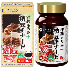 Наттокиназа для здоровья сердца и сосудов Fine Okinawa Moromi + NattoKinase