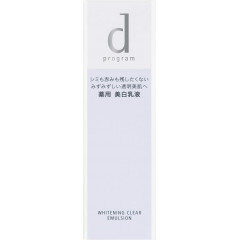 Отбеливающая эмульсия для проблемной кожи, d Program Whitening Clear Emulsion Shiseido