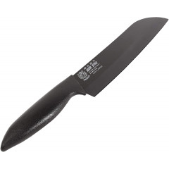 Керамический нож с антибактериальным покрытием из серебра, черного цвета, Forever SILVER ZIRCONIA VTC-17BK, 170 мм