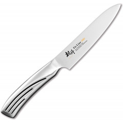 Кухонный нож из молибден-ванадиевой нержавеющей стали, Shimomura Industrial Murato Fit-Line Petty Knife, 130 мм 