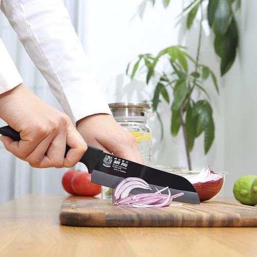 керамический нож с антибактериальным серебряным покрытием из Японии