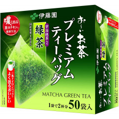 Чай Удзи-матча, ITO EN Oi Ocha Premium Tea Bag Green Tea with Uji Matcha, 1,8 г x 50 пакетиков
