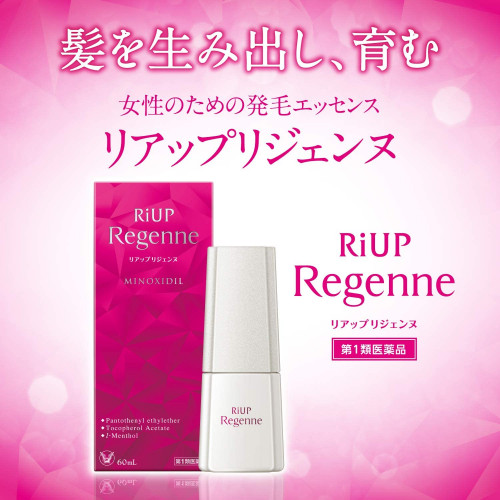 Средство против выпадения волос для женщин RiUP Regenne, 60 мл.