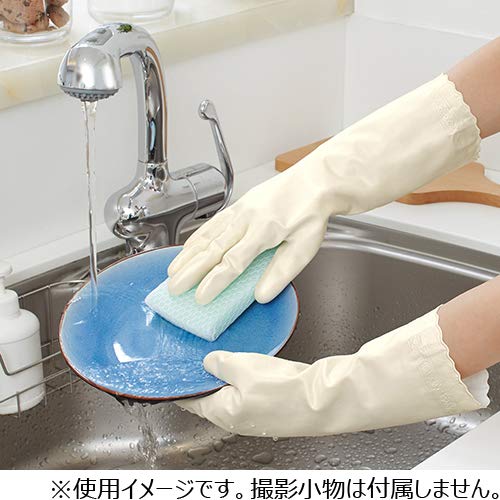Перчатки с гиалуроновой кислотой Premium Touch для уборки и приготовления пищи, белые, размер М