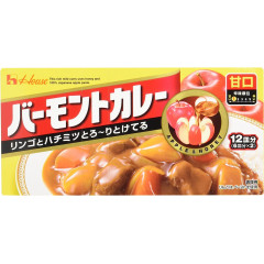 Японский карри с яблоками и медом в кубиках, 230 гр, 3 упаковки