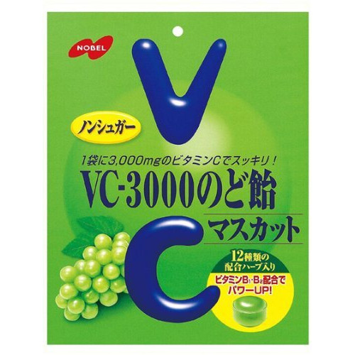 NOBEL VC-3000 - леденцы с витаминами от боли в горле, 90 гр., 4 упаковки