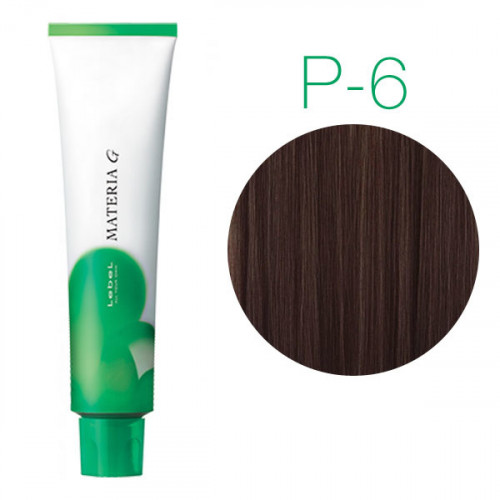 Краска для седых волос из Японии LEBEL MATERIA GREY P-6 