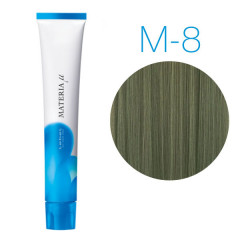 Тонирующая краска для волос СВЕТЛЫЙ БЛОНД МАТОВЫЙ LEBEL MATERIA LIFER M-8