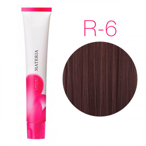 Краска для волос из Японии LEBEL MATERIA 3D R-6