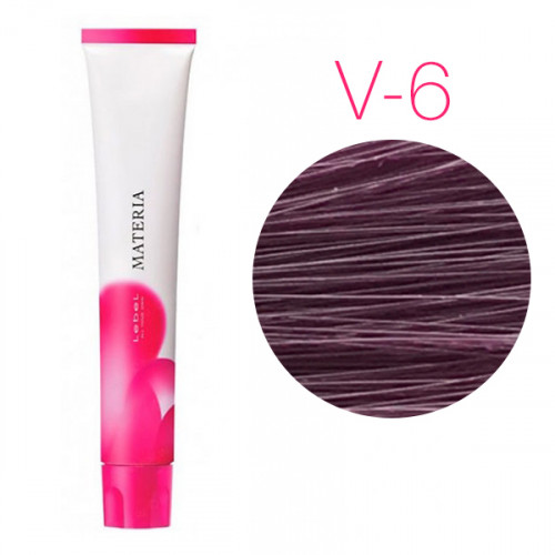 Краска для волос из Японии LEBEL MATERIA 3D V-6