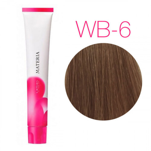 Краска для волос из Японии LEBEL MATERIA 3D WB-6
