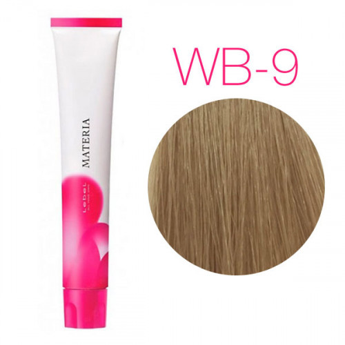 Краска для волос из Японии LEBEL MATERIA 3D WB-9 