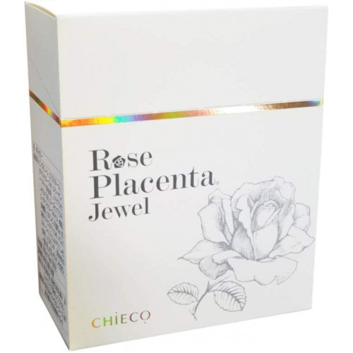 Желированная пищевая добавка с экстрактом плаценты розы, CHIECO Rose Placenta Jewel, Ginza tomato, 30 шт.