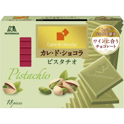  MORINAGA Pistachio - фисташковый нежный шоколад, 6 упаковок