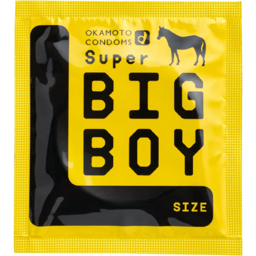 Презервативы Okamoto Super Big Boy размер L (12шт в упаковке)