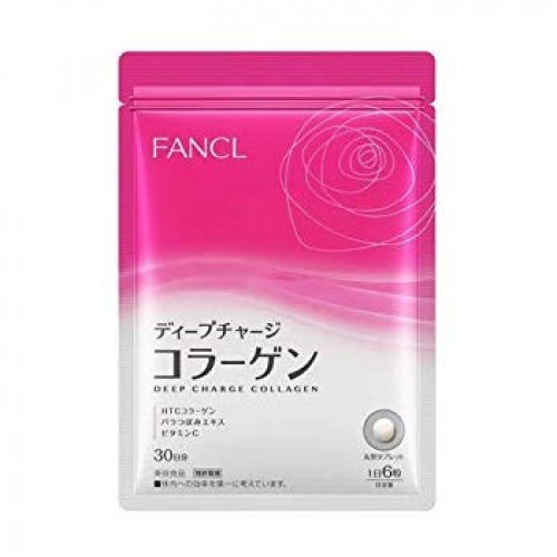FANCL Deep Charge Collagen, HTC коллаген + Витамин С + Экстракт розы.