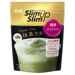 Диетический смузи Asahi Slim up Slim smoothie вкус матча-латте.