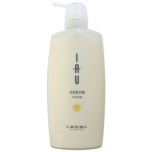 Маска-крем для увлажнения и разглаживания волос Lebel  IAU Serum Cream 600 мл.