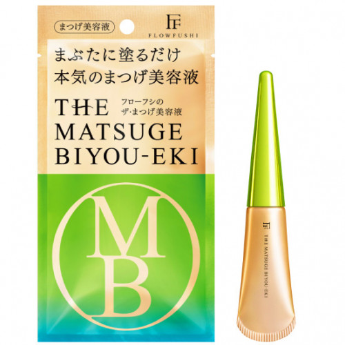 Средство для роста и укрепления ресниц и бровей FLOWFUSHI The Matsuge Biyoeki.