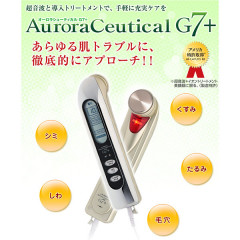 Ультразвуковой аппарат для ухода за кожей лица в домашних условиях LA MENTE Aurora Ceutical G7+.