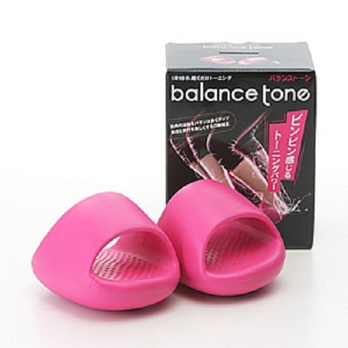 Тапочки для улучшения формы ног и ягодиц Akaishi Balance Tone Pink 