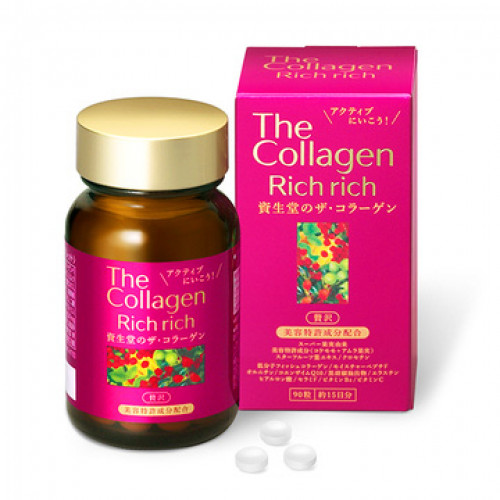 SHISEIDO коллаген в таблетках «The Collagen Rich rich» для красоты и молодости вашей кожи.