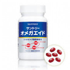 ДГК, Омега-3, Омега-6 для профилактики сердечно-сосудистых заболеваний от Suntory
