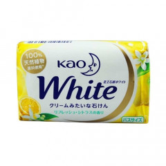 Увлажняющее крем-мыло для тела с ароматом цитрусовых KAO WHITE.