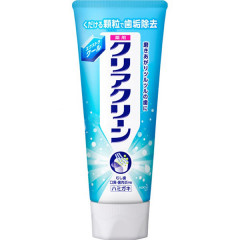Зубная паста лечебно-профилактическая с микрогранулами и вкусом мяты KAO Clear Clean.