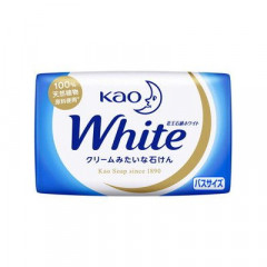 Увлажняющее крем-мыло для тела с ароматом белых цветов на основе кокосового молока KAO WHITE.
