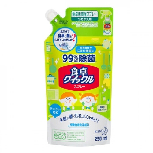 Средство для уборки комнат с антибактериальным с ароматом зеленого чая KAO  Quick Leсет из 2-х упаковок