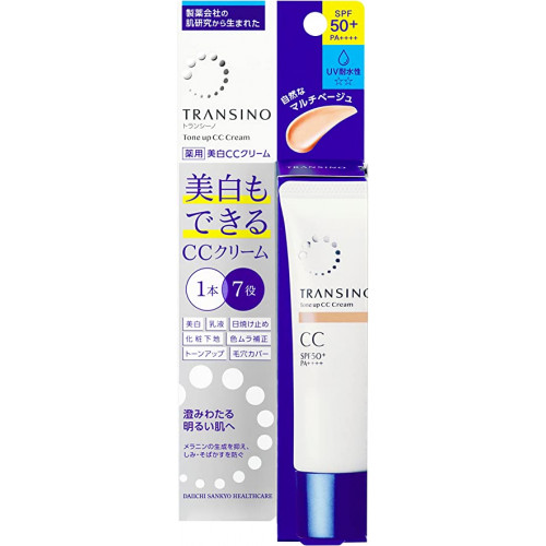 Отбеливающий осветляющий CC-крем TRANSINO Whitening CC cream SPF50+ PA++++