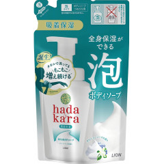 Жидкое мыло для тела Hadakara Foam, Creamy Body Soap Refill, 440 ml
